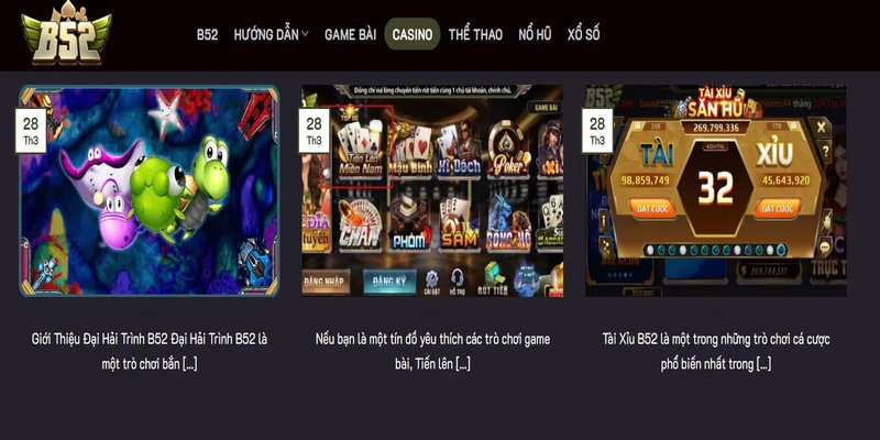 Những chiến thuật chơi casino trực tuyến hiệu quả tại B52